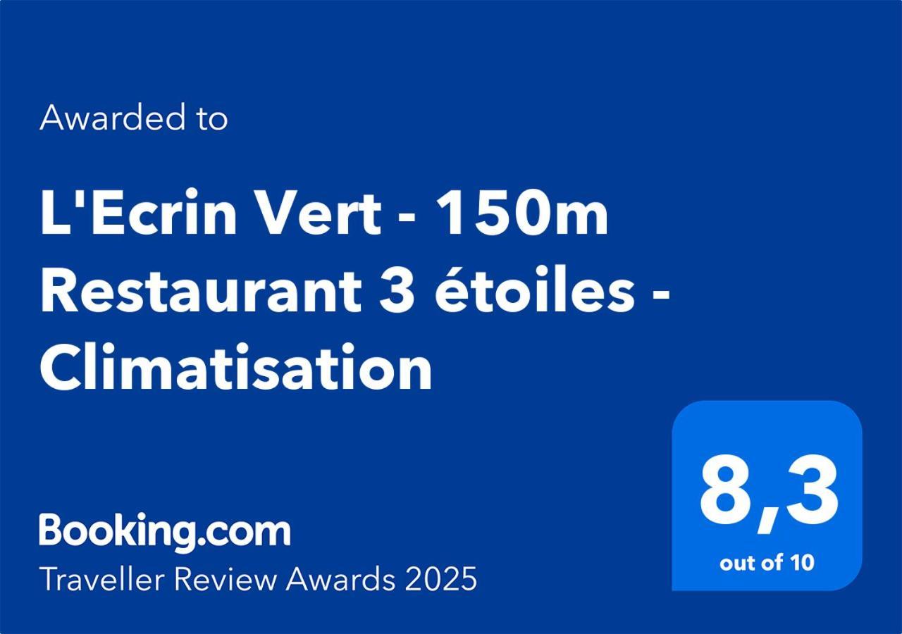 L'Ecrin Vert - 150M Restaurant 3 Etoiles - Climatisation Vonnas Bagian luar foto